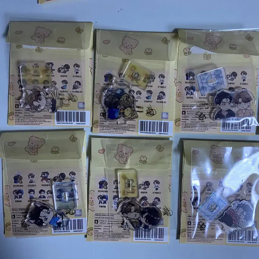 [BUNJANG] Rebom Haebing Gokseon Mini Acrylic Stand Bundle Set / 레봄 해빙곡선 미니 아크릴 스탠드 일괄 판매