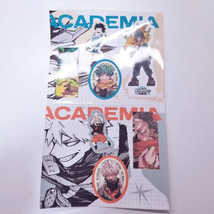 [BUNJANG] My Hero Academia Sticker Set / 나히아 스티커 (앞 뒤)