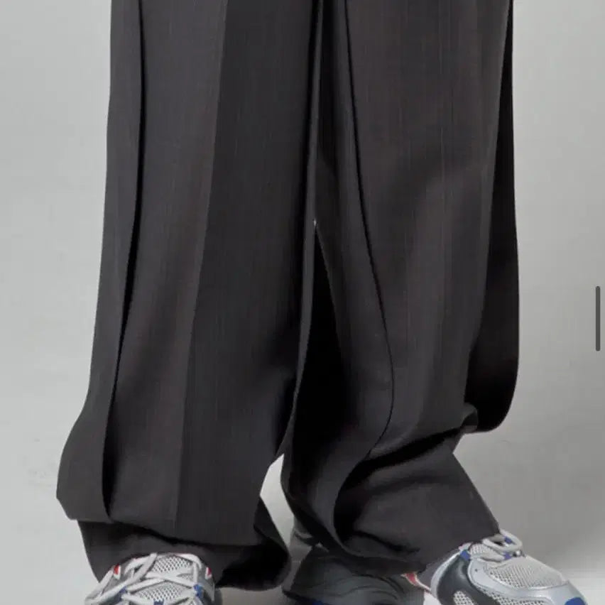[BUNJANG] CSC Divided Panel Trousers Brown Check Pants / csc DIVIDED PANEL TROUSERS 브라운 체크 바지