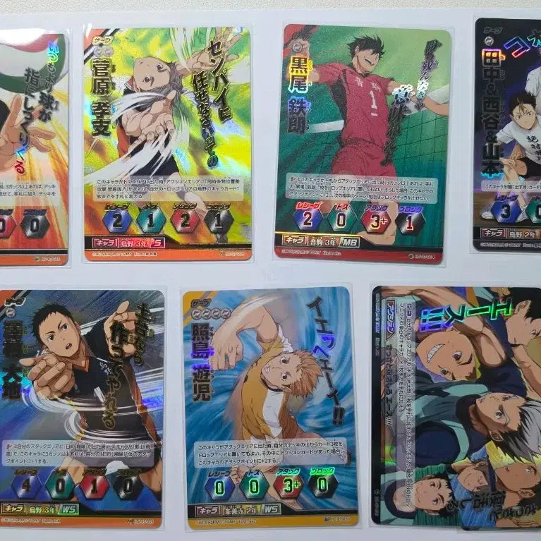 [BUNJANG] Haikyuu!! Karuta Cards Vol. 7 / (가격 다름+카드 추가됨) 7탄 하이큐 바보카