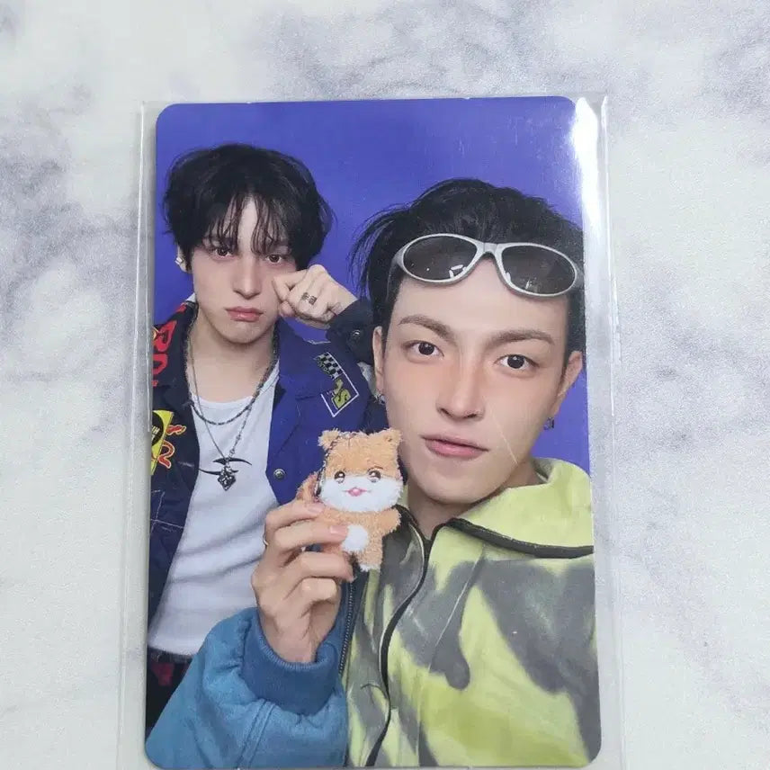 [BUNJANG] ATEEZ Hongjoong Yunho Aniteez Unit Entrance Photocard / 에이티즈 홍중 윤호 애니티즈 유닛 입장 포카