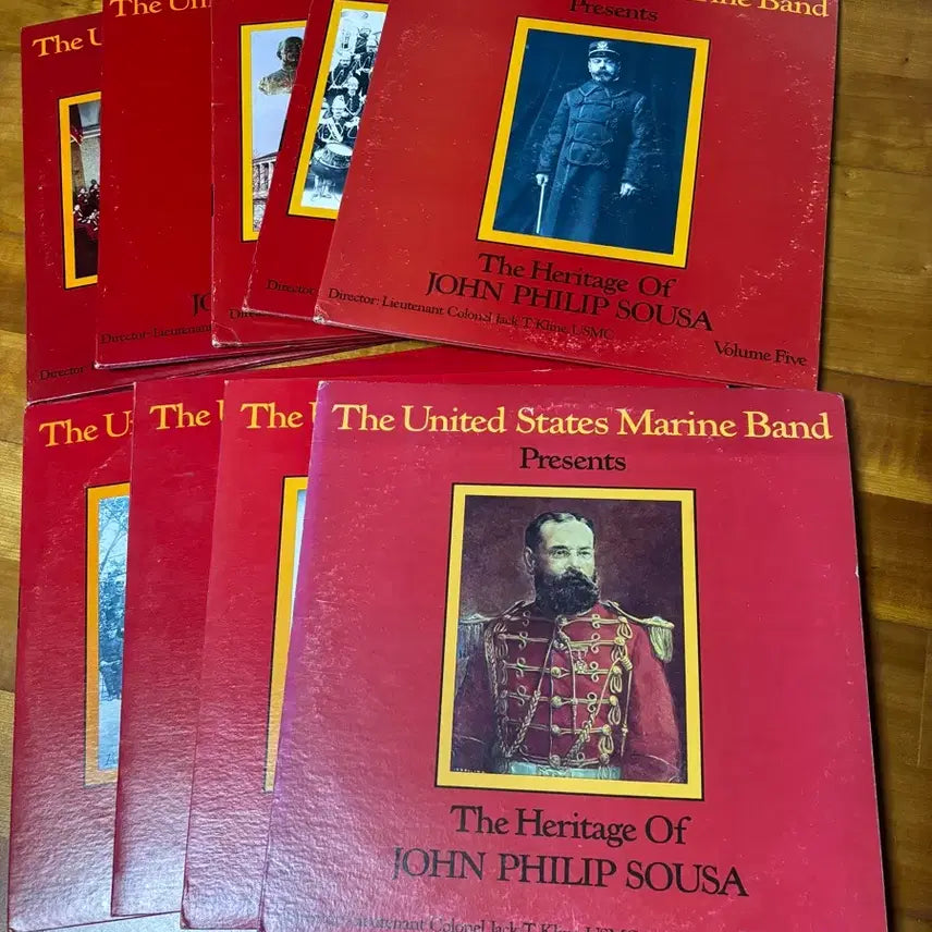 [BUNJANG] John Philip Sousa The United States Marine Band 2x LP Vinyl Record Set / 미국 수입 원반 LP 2장 1세트