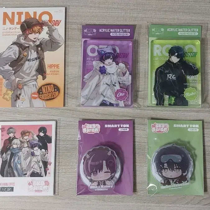 [BUNJANG] Scositysm Winter Pop-up Oto &amp; Robo Acrylic Goods Set / 스코시즘 겨울 팝업 오토 로보