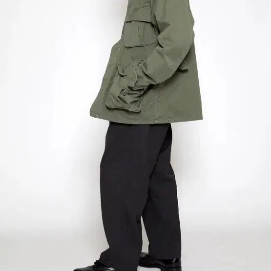 [BUNJANG] Coron Utility Herringbone Fatigue Jacket (M) / 새제품)코로나유틸리티 헤링본 퍼티그 자켓 (m)