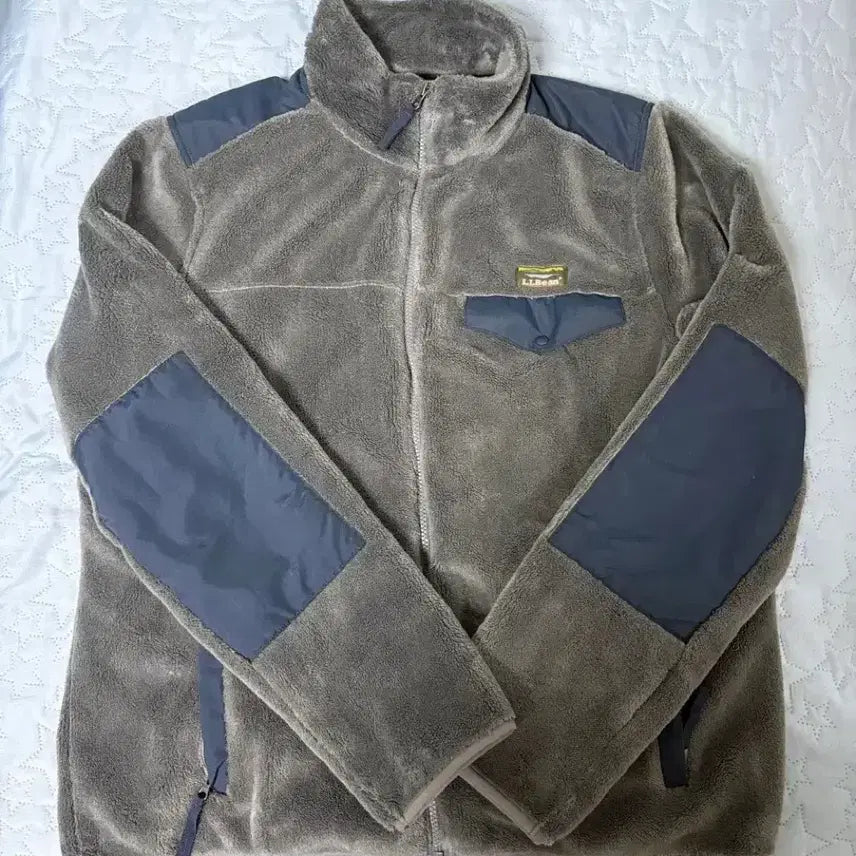 [BUNJANG] LLBean Fleece Jacket Grey L / LLBean 엘엘빈 플리스 자켓 그레이 L