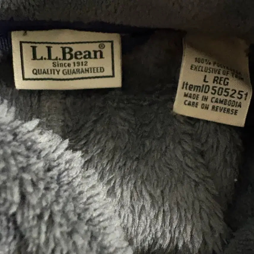[BUNJANG] LLBean Fleece Jacket Grey L / LLBean 엘엘빈 플리스 자켓 그레이 L