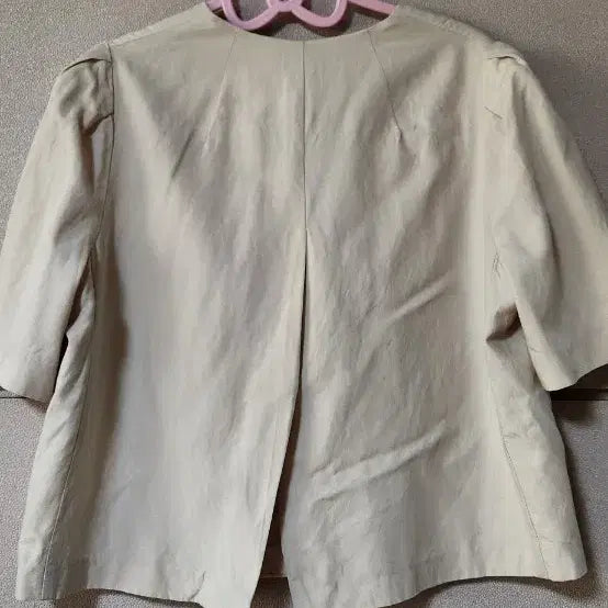 [BUNJANG] ZOOC Linen Blend Cropped Jacket / ZOOC 린넨 블렌드 크롭 재킷