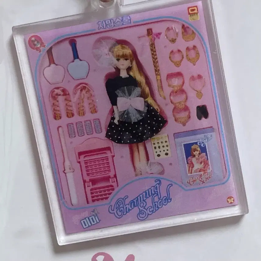 [BUNJANG] Mimi World 40th Anniversary Mimi Doll Keyring / 미미월드 40주년 미미인형 키링