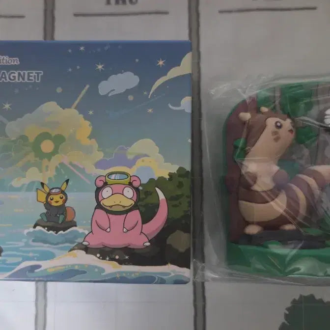 [BUNJANG] Pokemon Jeju Edition Magnet Set (Tails, Ditto, Butterfree) / 포켓몬 제주 에디션 마그넷(다꼬리 메타몽 버터플)