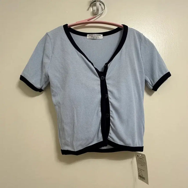 [BUNJANG] Sleeveless Cardigan Set (Blue, White) / (2개 세트 일괄 금액) 나시 가디건 세트(블루, 화이트)