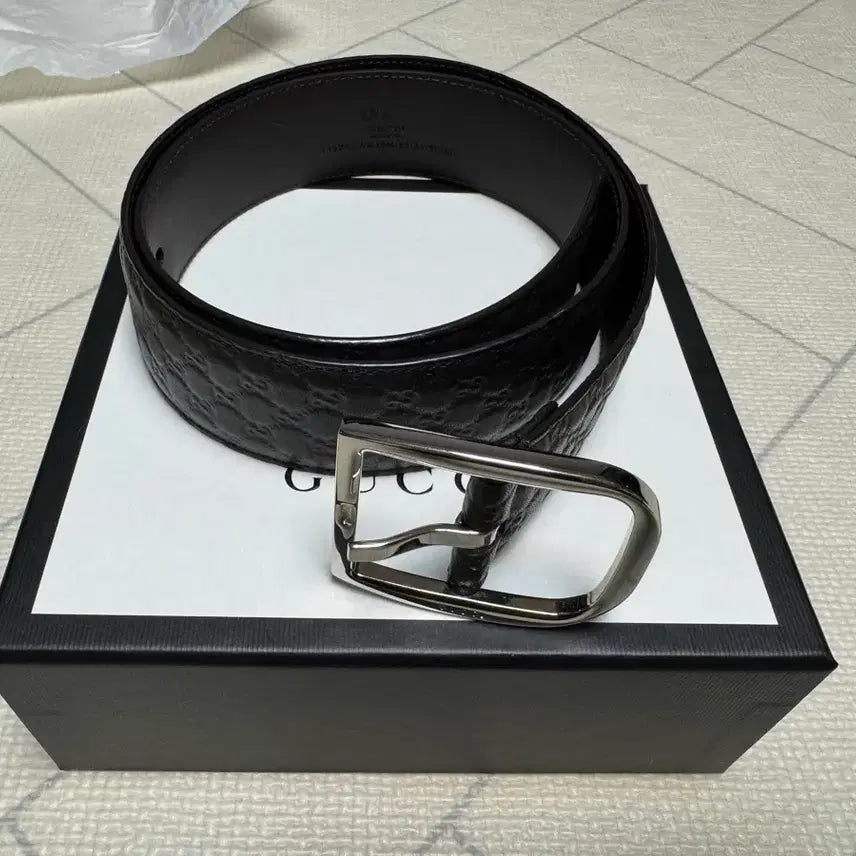 [BUNJANG] Gucci Microguccissima Belt / 구찌 마이크로시마 벨트 정품 팝니다
