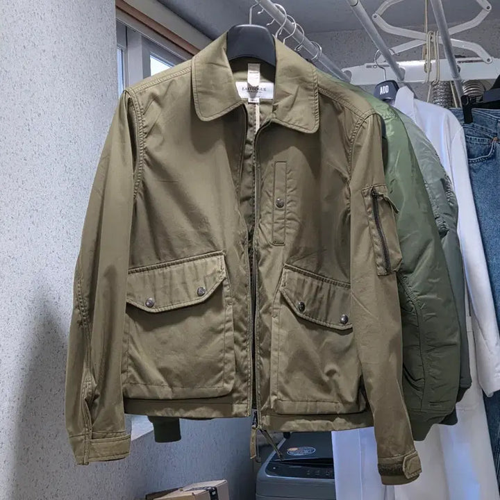 [BUNJANG] Eastlog Combat Flight Military Jacket / 이스트로그 컴뱃플라이트 밀리터리 자켓