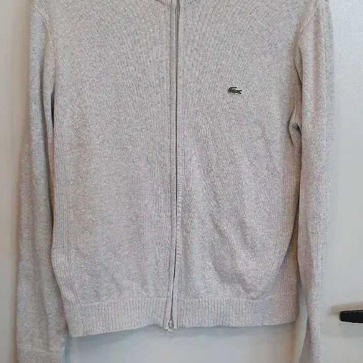 [BUNJANG] Lacoste Knit Zip-Up 95 / 라코스테  니트 집업95사이즈봄초가을입기좋은두께에요
