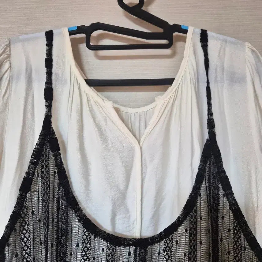 [BUNJANG] Lace Busteir Dress Set / 레이스 뷔스티에 원피스 + 원피스 세트