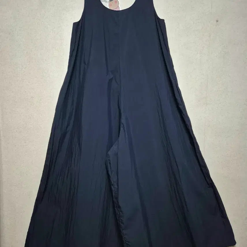 [BUNJANG] Navy Wide Jumpsuit Summer Fabric / (새상품)  와이드  점프슈트
