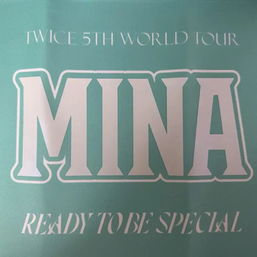 [BUNJANG] Twice Mina Slogan / 트와이스 미나 슬로건 팝니다