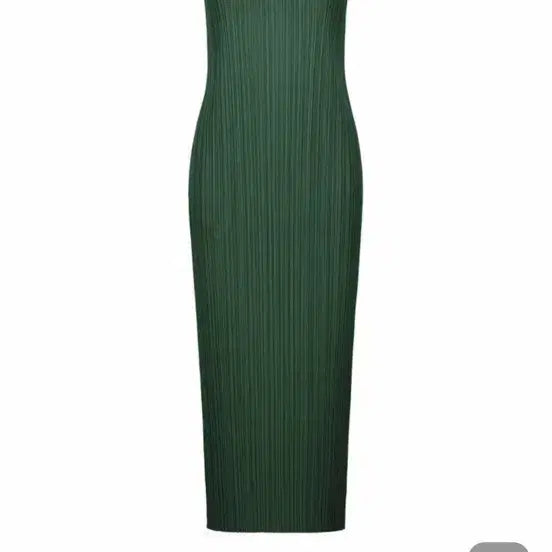 [BUNJANG] Pleats Please Basic Dress Dark Green Size 5 / 플리츠플리즈 베이직원피스 다크그린 5사이즈
