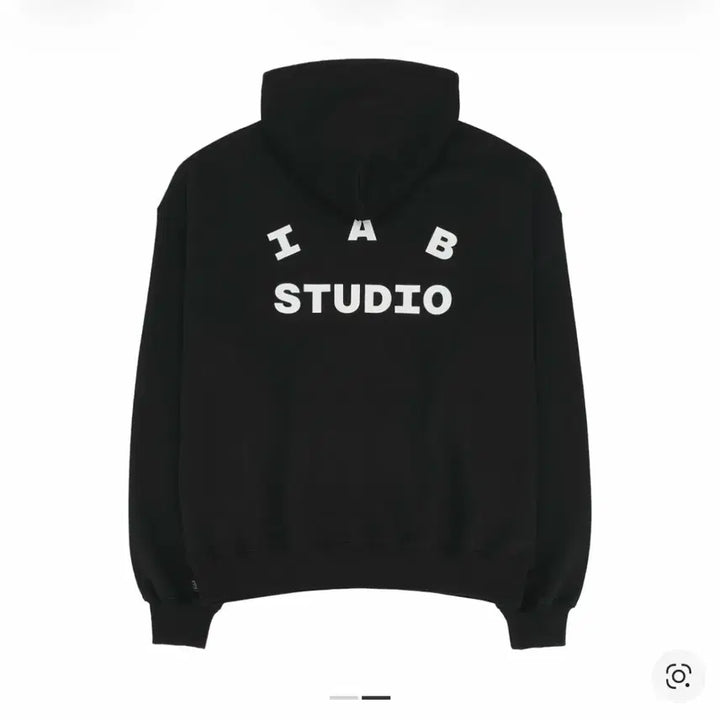 [SOLD OUT] 아이앱 스튜디오 후드 집업 블랙 - 26SS S