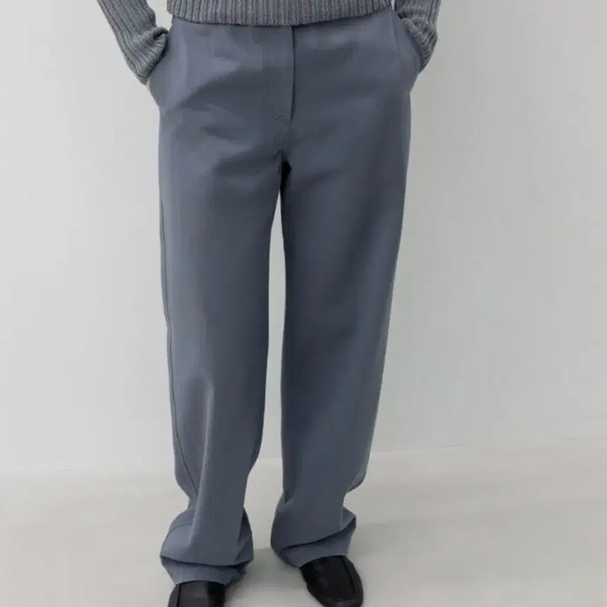 [BUNJANG] LFM Curve Cotton Pants (Blue Gray) Size S / LFM Curve Cotton Pants (Blue Gray) 새제품 s