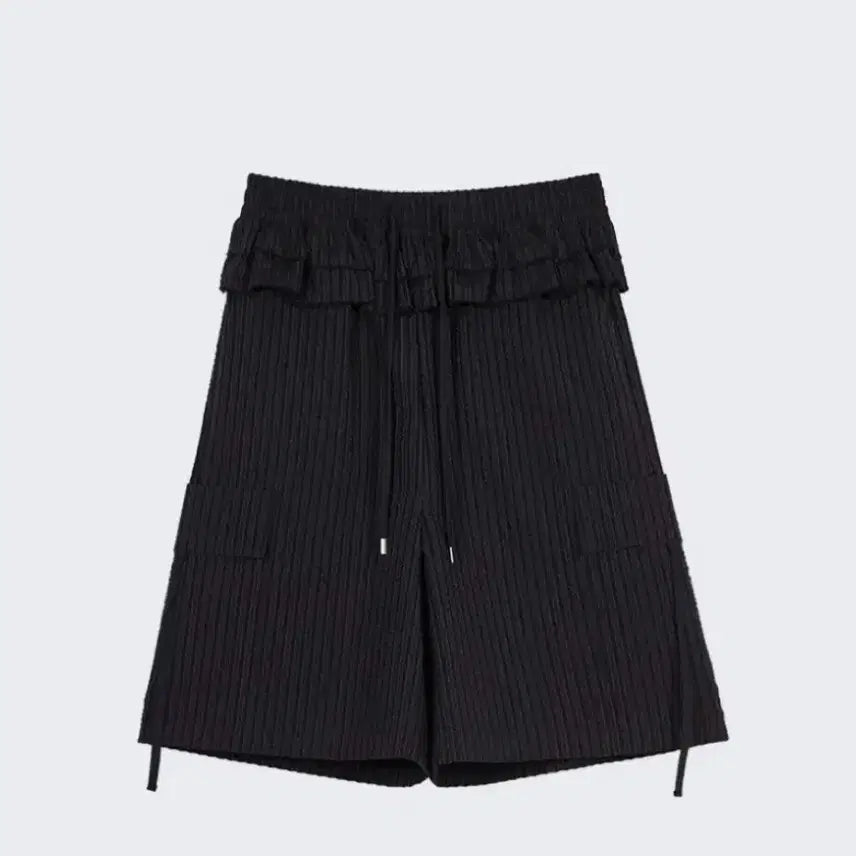 [BUNJANG] Type Service Ruffle Stripe Pants / 타입서비스 러플 스트라이프 팬츠