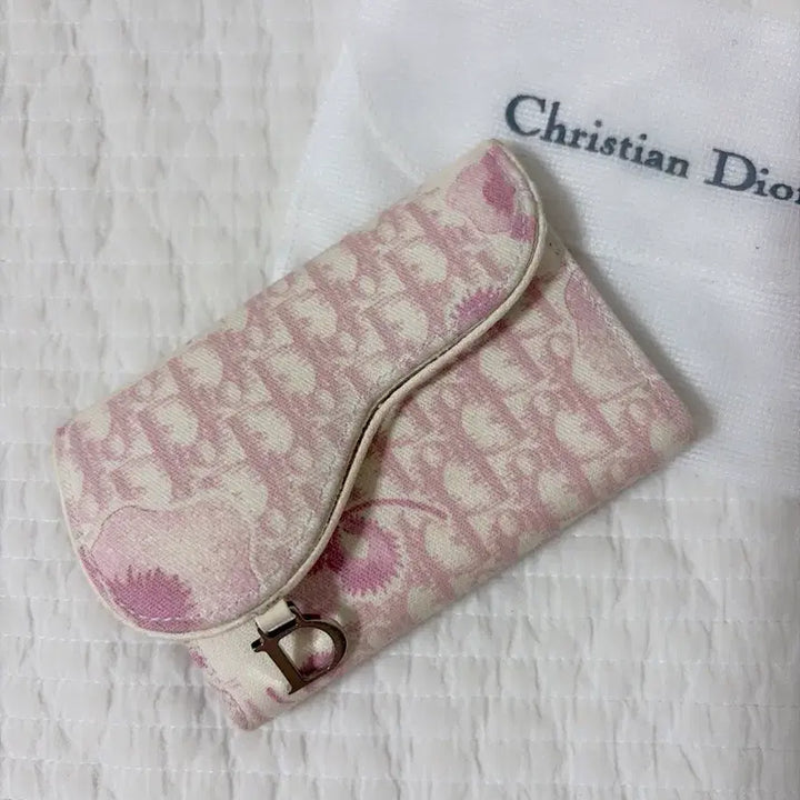 [BUNJANG] Dior Florea Key Case Pink / Dior 새들 플로리아 키케이스 핑크
