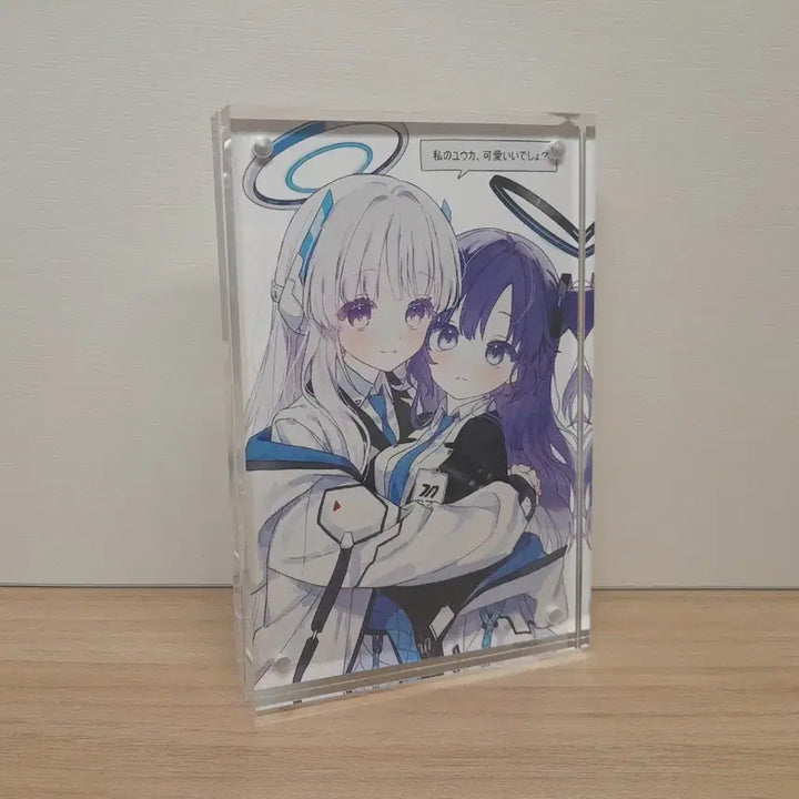 [BUNJANG] Blue Archive Yuuka Noah Acrylic Postcard Set / 블루아카이브 유우카 노아 아크릴 엽서