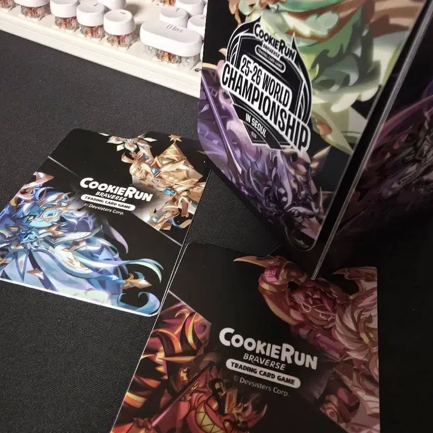 [BUNJANG] Cookie Run Braveverse World Championship Card Case / 쿠키런 브레이버스 월드챔피언십 카드 케이스