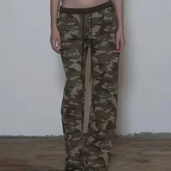 [BUNJANG] Sculptor Camo Heaven Sweatpants Forest / 스컬프터 카모 헤븐 스웨트팬츠 포레스트