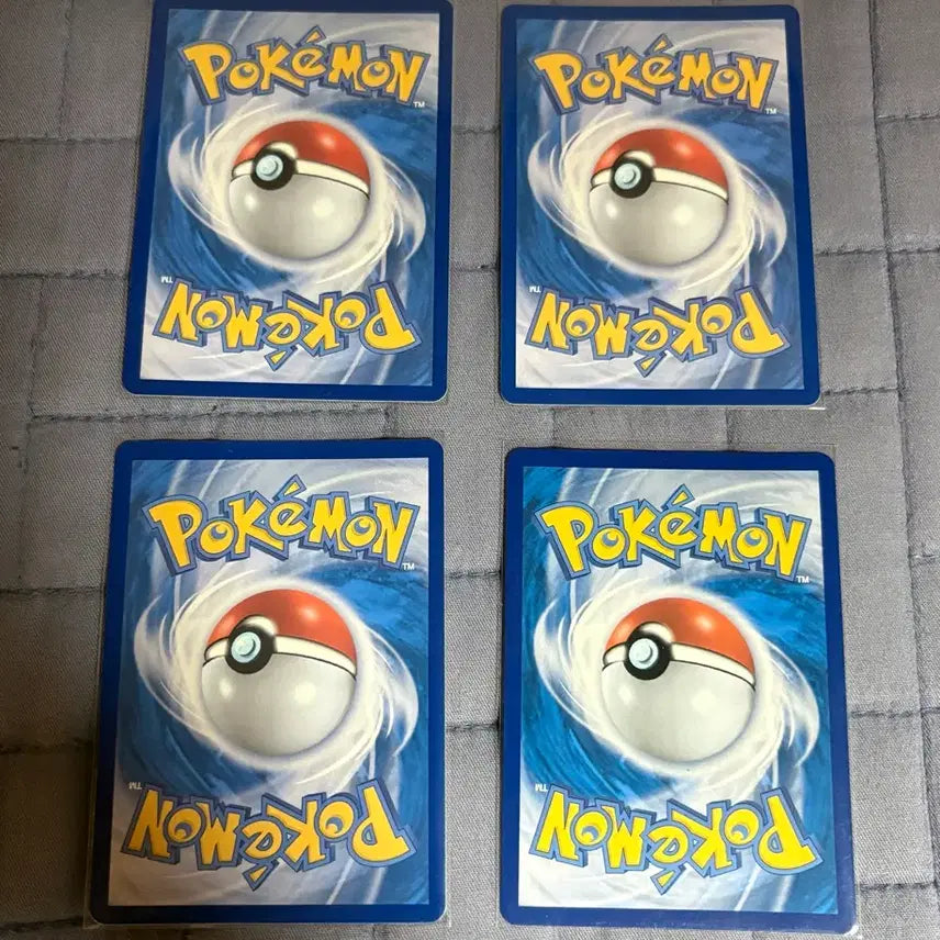 [BUNJANG] Pokemon AR Cards Bundle Set (4 Cards) / 포켓몬카드 AR 4장 일괄