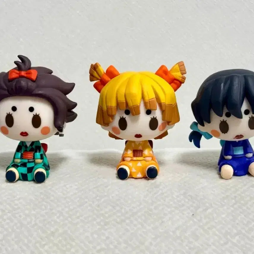 [BUNJANG] Demon Slayer Kimetsu no Yaiba Entertainment District Arc Chokonokko Figure Bundle Set (Tanjiro, Zenitsu, Inosuke) / [택포8.] 귀멸의칼날 유곽 초코노코 이노스케 젠이츠 탄지로 일괄