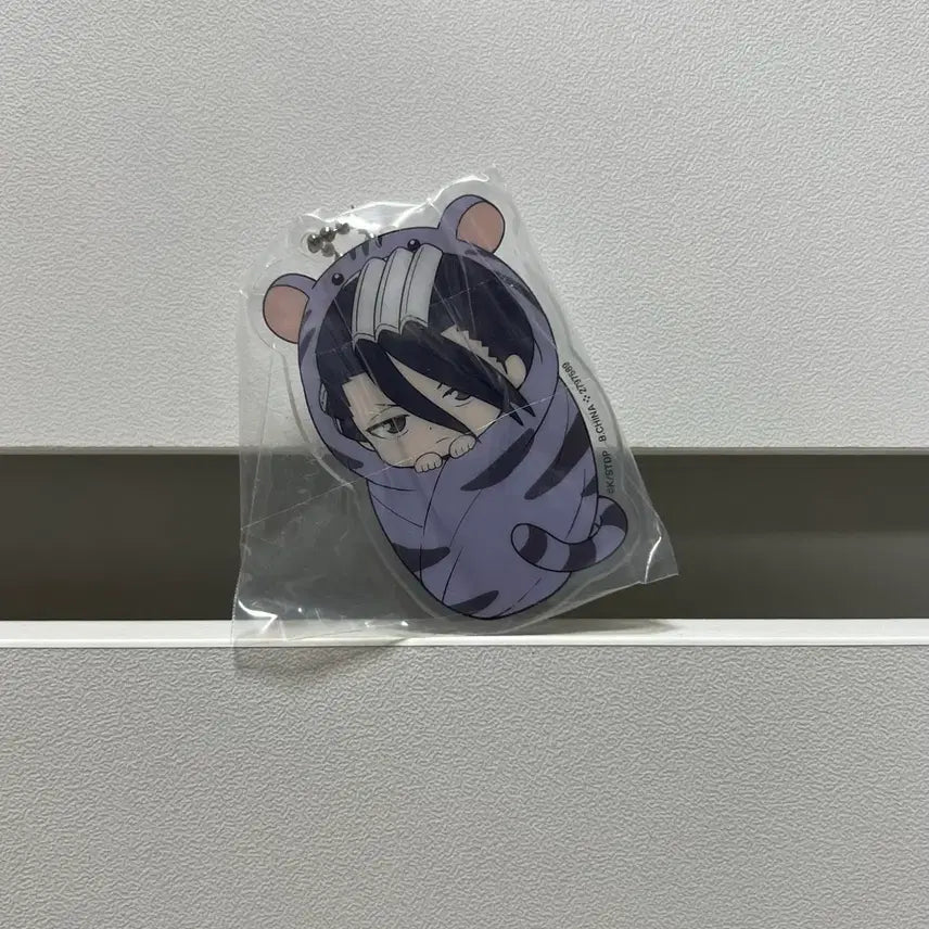 [BUNJANG] Bleach Kuchiki Byakuya Acrylic Keychain Gacha Goods / 블리치 (쿠치키 바쿠야) 아크릴 키링 가챠 굿즈