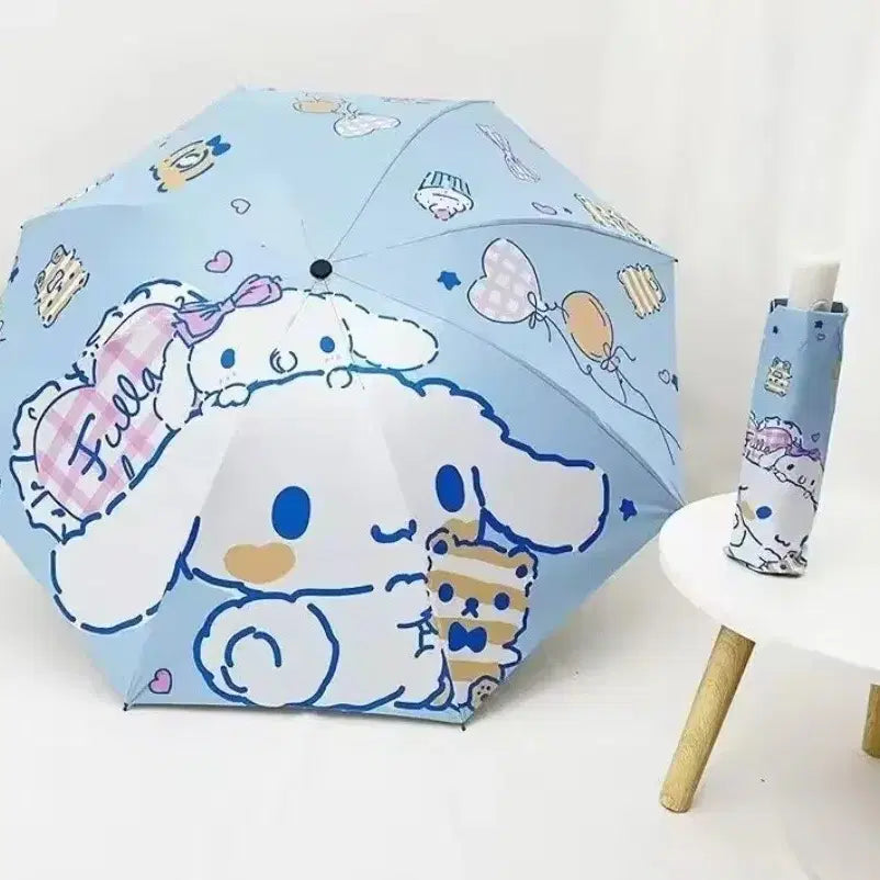 [BUNJANG] Cinnamoroll Automatic Sun Umbrella / 시나모롤 자동 양우산