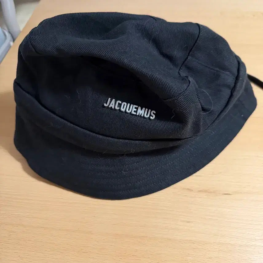 [BUNJANG] Jacquemus Black Logo Bucket Hat / 자크뮈스 블랙 버킷햇