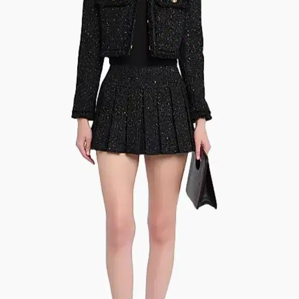 [BUNJANG] Alice + Olivia Glitter Tweed Jacket / 정가 525달러! 앨리스앤올리비아 글리터 트위드 자켓 새제품