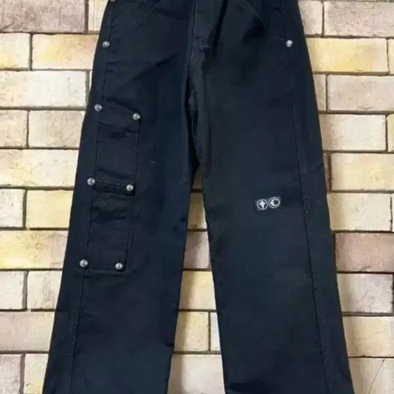 [BUNJANG] Thug Pants Black / 떠그팬츠 s