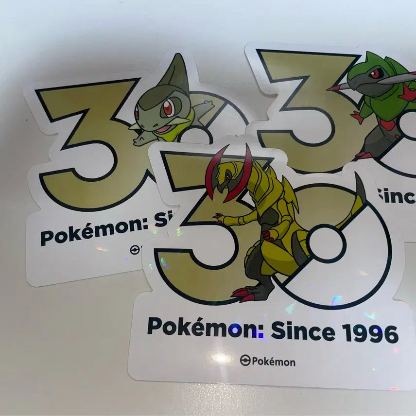 [BUNJANG] Pokemon 30th Anniversary Sticker Set / 포켓몬 30주년 스티커 팝니다 - 엑스라이즈