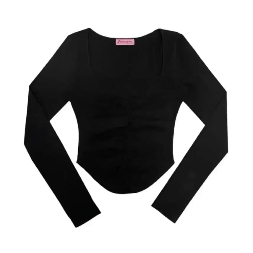 [BUNJANG] Please Follow Black Dalian Top / 플리즈노팔로우 달린탑 블랙