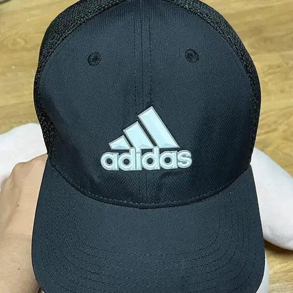 [BUNJANG] Adidas Golf Basic Black Casual Hat L/XL / 아디다스 골프 베이직 블랙 모자 거의새거 캐주얼 L/XL