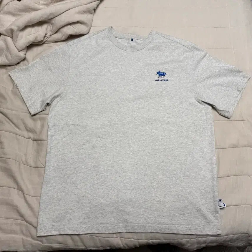 [BUNJANG] Ader Error x Maison Kitsuné Collaboration T-Shirt / 아더에러 메종키츠네 반팔 티셔츠