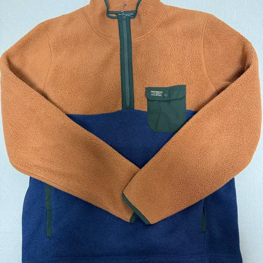 [BUNJANG] L.L.Bean Pullover Fleece Jacket / 엘엘빈(llbean) 풀오버(신칠라 스타일)
