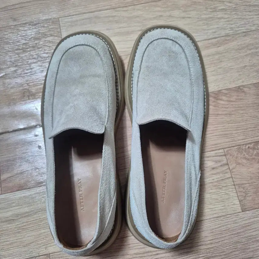 [BUNJANG] Afterpray Vision Round Toe Loafer Suede / 애프터프레이 비전 라운드 토 로퍼 스웨이드 43