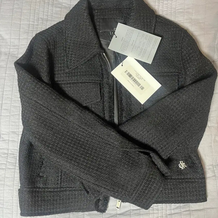 [BUNJANG] CITYBREEZE Tweed Collar Jacket / 시티브리즈 트위드 카라 자켓