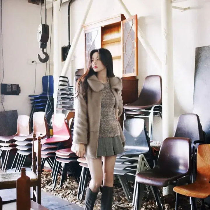 [BUNJANG] Milkcocoa Handmade Coat Beige / (새상품 택있음)밀크코코아 제작 코트
