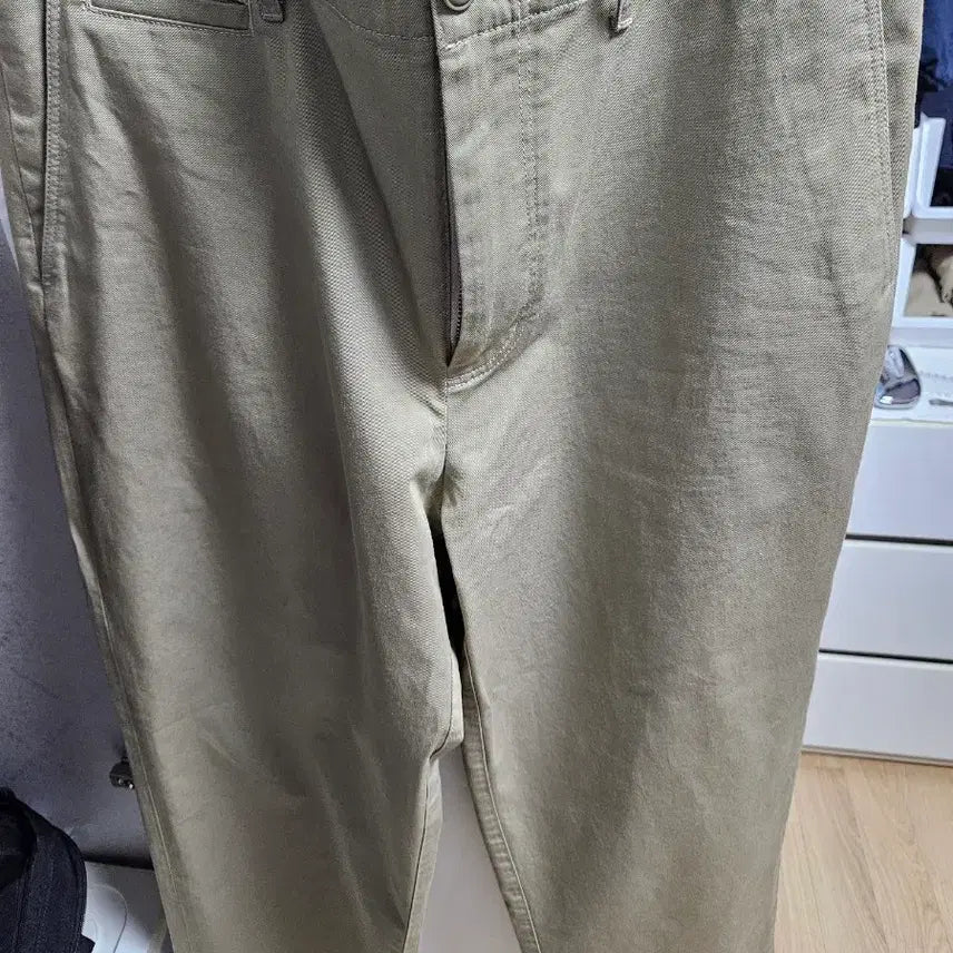 [BUNJANG] Roughside 25FW Regular Chino Khaki Beige / 러프사이드 25fw 레귤러 치노 카키베이지
