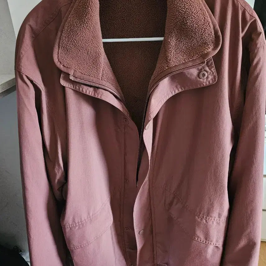 [BUNJANG] Uniqlo Reversible Stand Jacket / 유니클로 리버서블 스탠드 자켓
