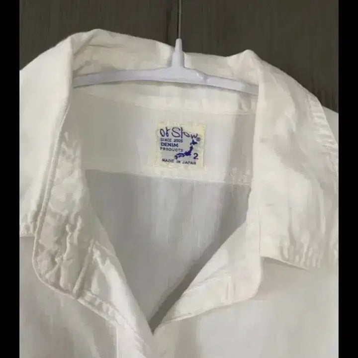 [BUNJANG] OrSlow White Chambray Shirt Size 2 / 오어슬로우 화이트 샴브레이 2
