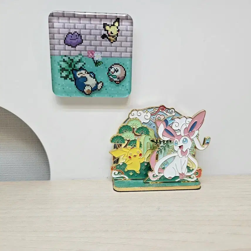 [SOLD OUT] 포켓몬스터 마그넷 세트 일괄 (피카츄, 님피아)