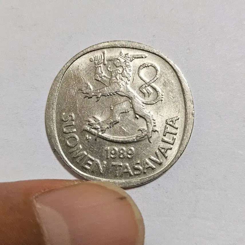 [BUNJANG] 1989 Finland 1 Markka Coin / 핀란드 1989년 1마르카 동전(외국주화)A14