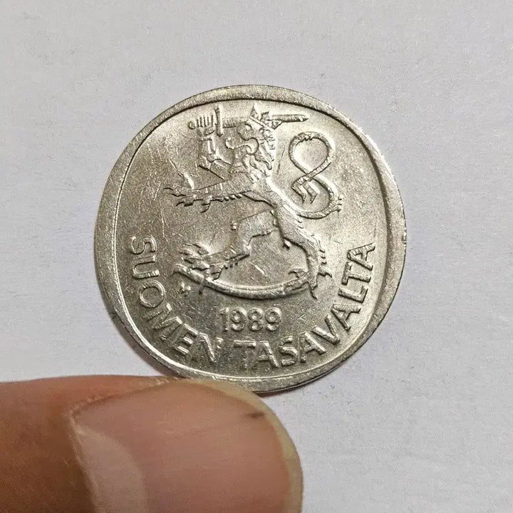 [BUNJANG] 1989 Finland 1 Markka Coin / 핀란드 1989년 1마르카 동전(외국주화)A14