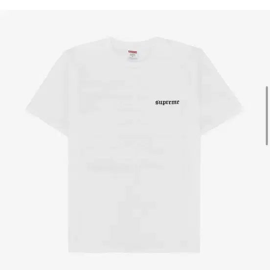 [BUNJANG] Supreme Target T-Shirt White / 슈프림 타겟 티셔츠 화이트 - 25FW
